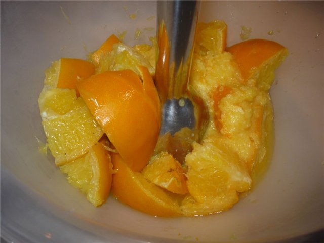 Pastel de naranja colonial