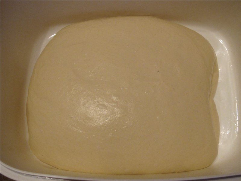 Bułka łotewskiego sera w piekarniku