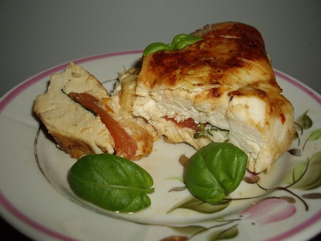 Filete de pollo con tomate y albahaca (Marca 37501)