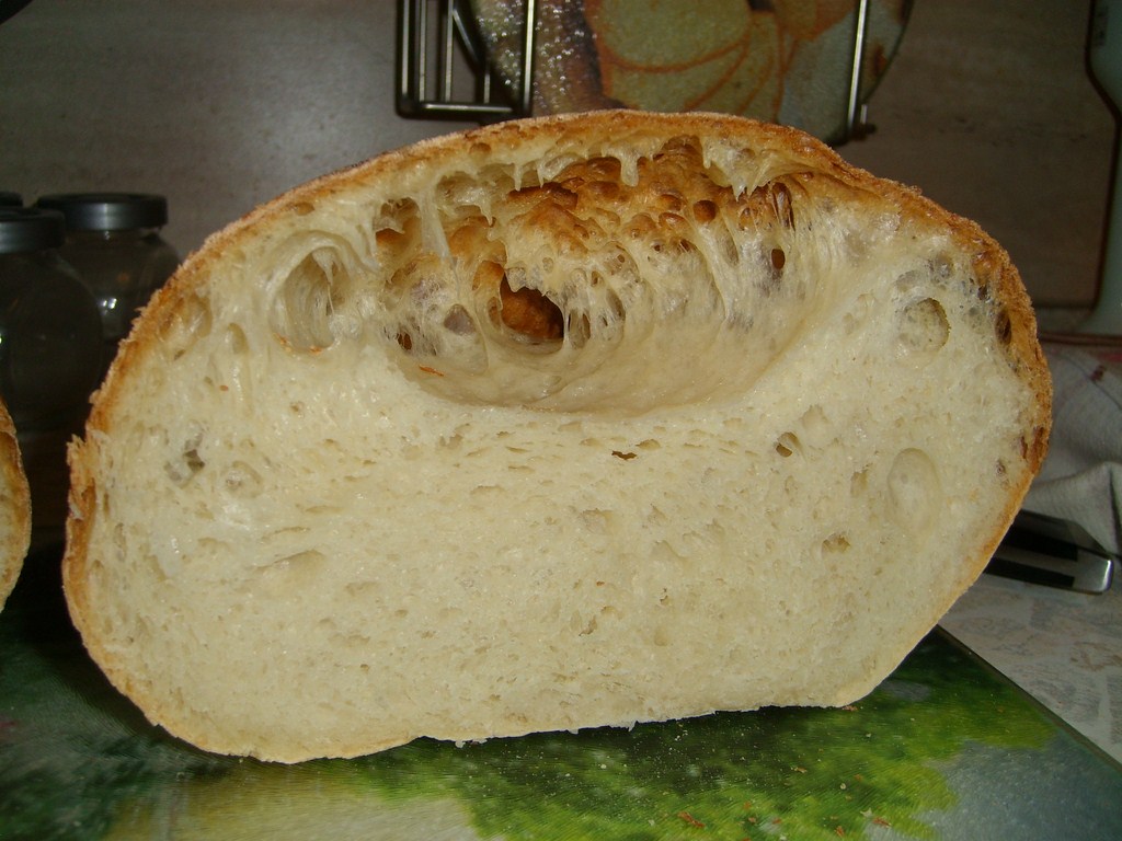 Artisanal bread without kneading