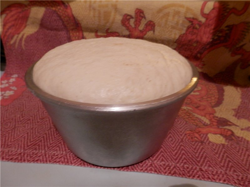 Pan de patata con crema agria (horno)