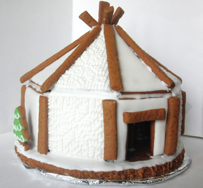 Gingerbread house (how to assemble and decorate)