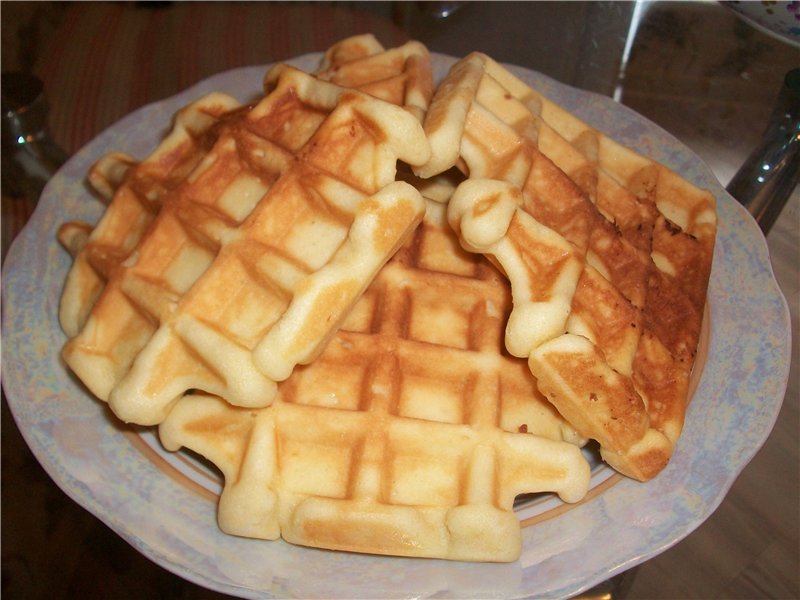 Soft waffles