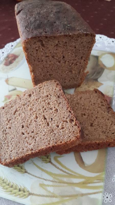 Rye-wheat bread for every day