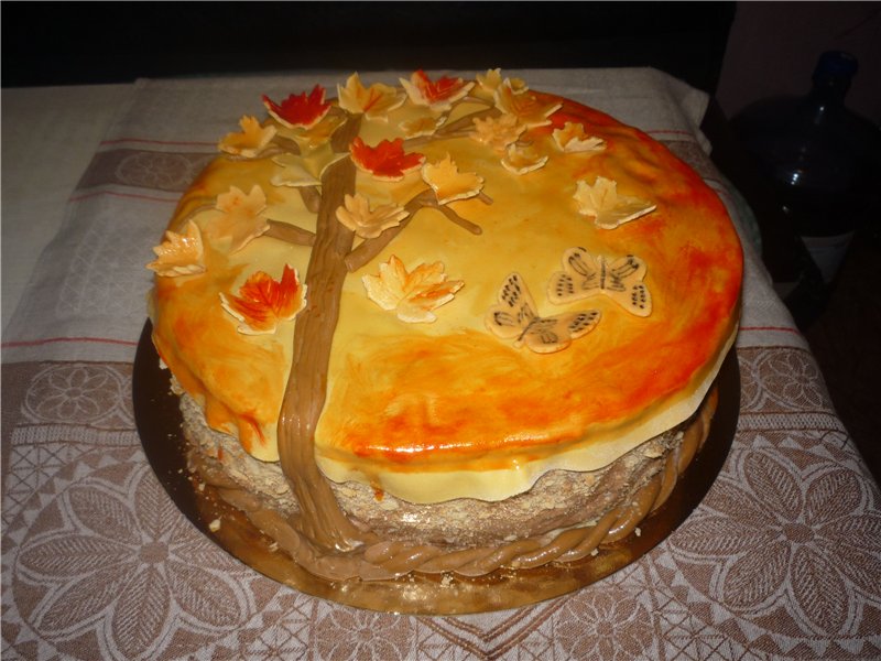 Harlequin Cake