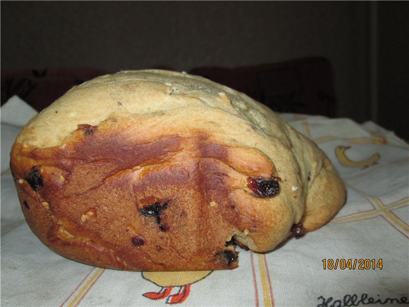 فيليبس HD9046. Kulich في وضع الخبز (بدون بيض)