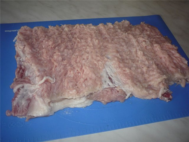 Gevuld varkensvlees in gember-honingglazuur