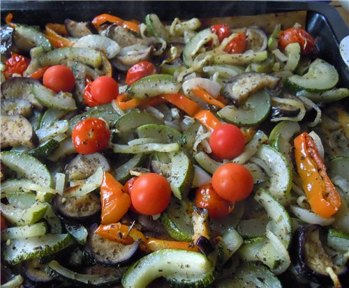 Oven vegetables