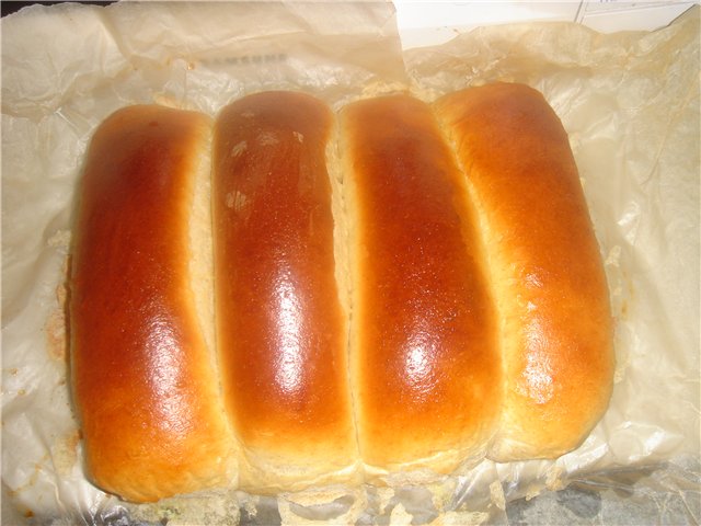 Pane giapponese al latte di Hokkaido (al forno)