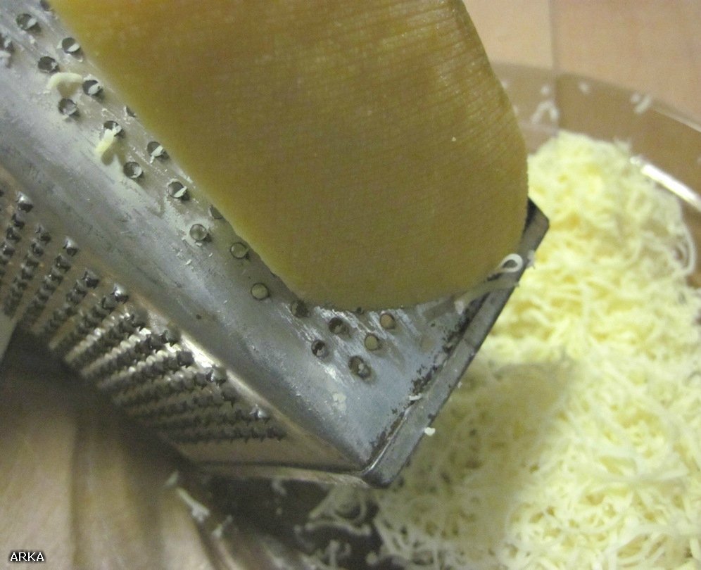 Pasta con le cozze in salsa di formaggio