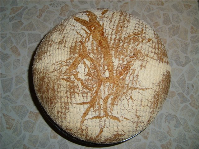 לחם קומו (Pane di Como) בתנור (לא להתבלבל עם Pane di Come Antico)