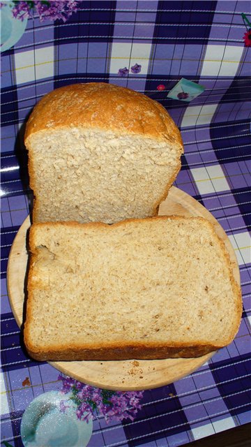 LG HB-2001BY. Szary chleb (z mąką żytnią)