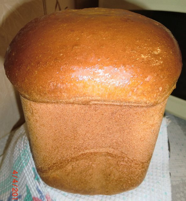 Pan italiano en una panificadora