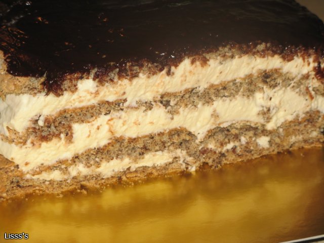 Węgierskie ciasto orzechowe