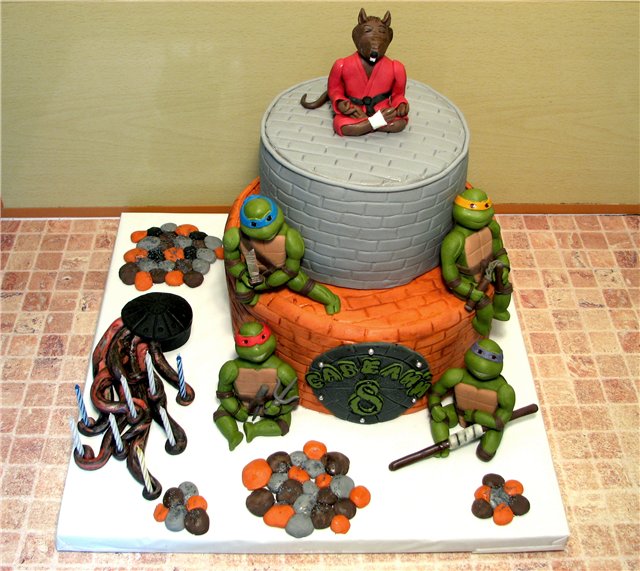 Torte Tartarughe Ninja Teenage Mutant