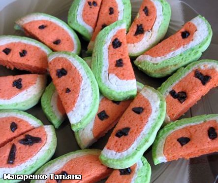 Cookies Watermelon slices