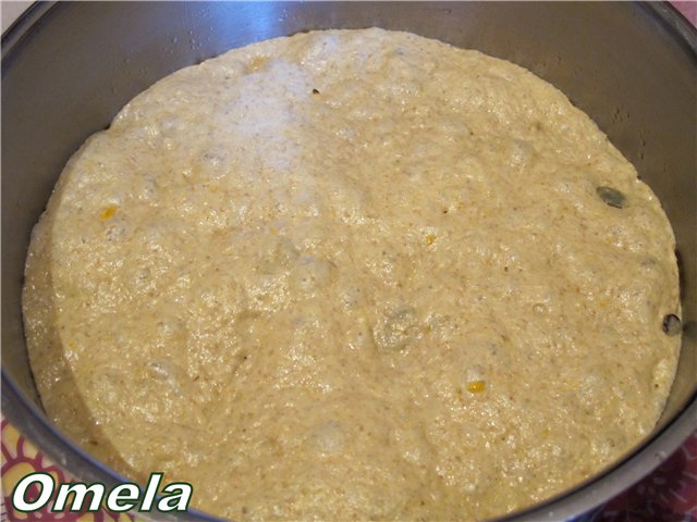 Pan de calabaza con harina integral al horno