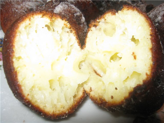 Cottage cheese donuts GOST
