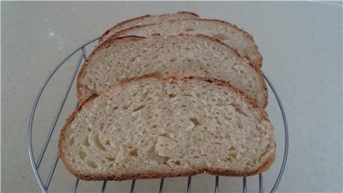 לחם חיטה דבש-קוניאק
