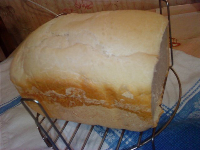 Pan de masa madre elaborado con harina de 1er grado (en una panificadora)