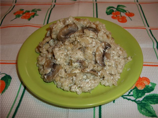 Porridge-side dish pearl-buckwheat (Panasonic SR-TMH 18)