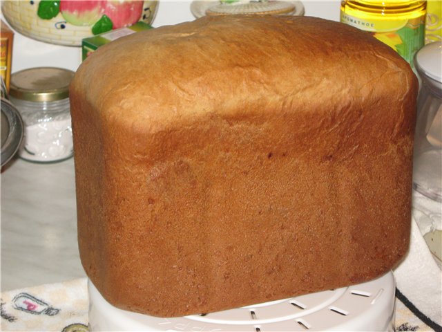 Brood Gewoon een muffin in een broodbakmachine