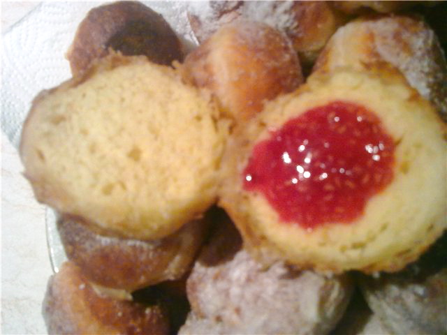 Donuts Berliner with filling