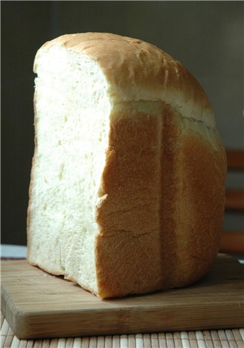 Pan rápido con sémola en una panificadora