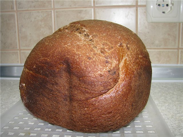 Pan de trigo, centeno y avena