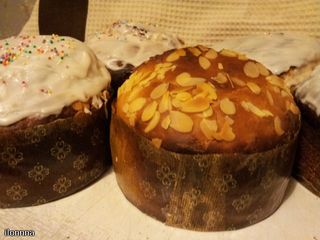 Kulich Tenderness on leaven without yeast