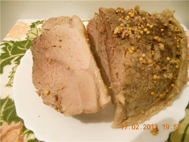 Gekookt varkensvlees (merk 37501)