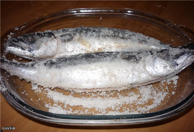 Cold smoked mackerel (dry method)