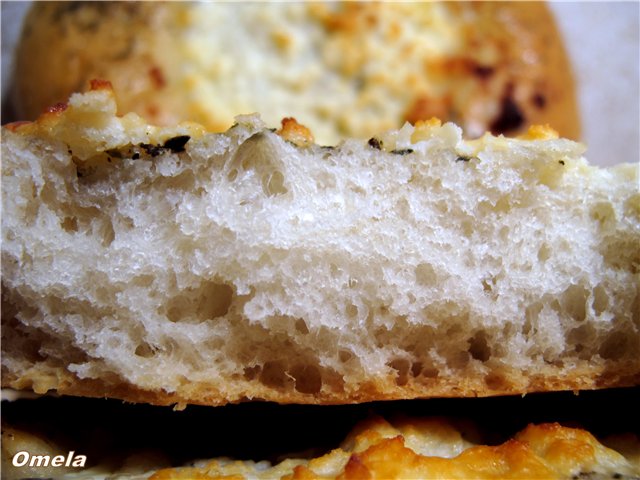 Tortillas con queso feta "Gabrovskie pyrlenki"