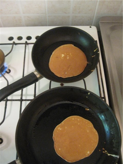 American-style pancakes