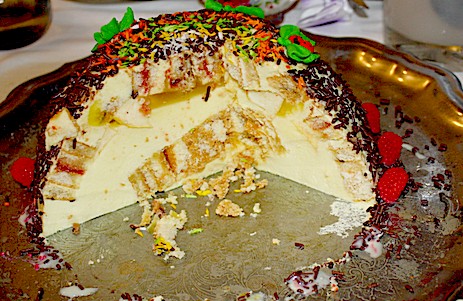 قبعة كعكة مونوماخ (بدون خَبز)