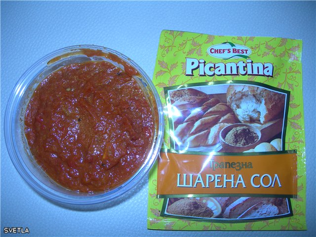 Lyutenitsa Bulgaarse eetlust