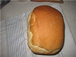 Pan italiano en una panificadora