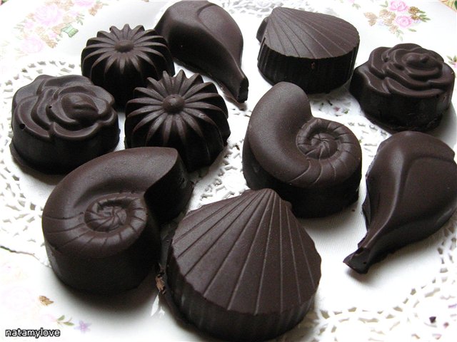 Malvavisco en chocolate