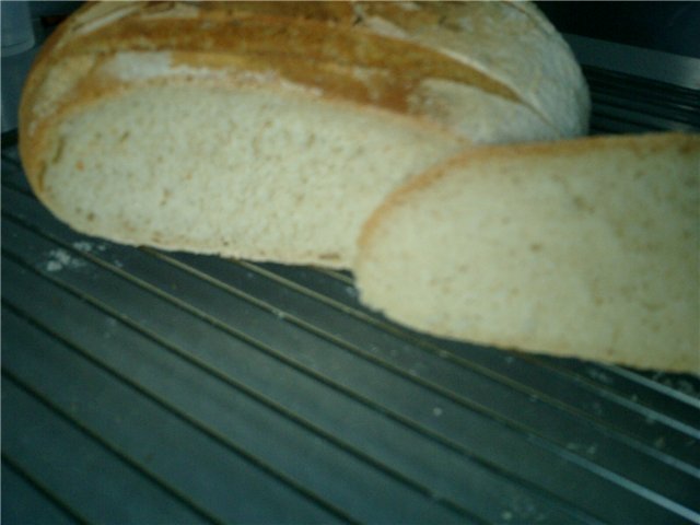 Lang houdbaar wit tafelbrood (oven)