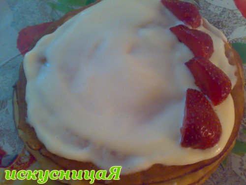 Pancakes Strawberry Cooling!