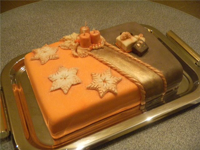 New Year and Christmas cakes