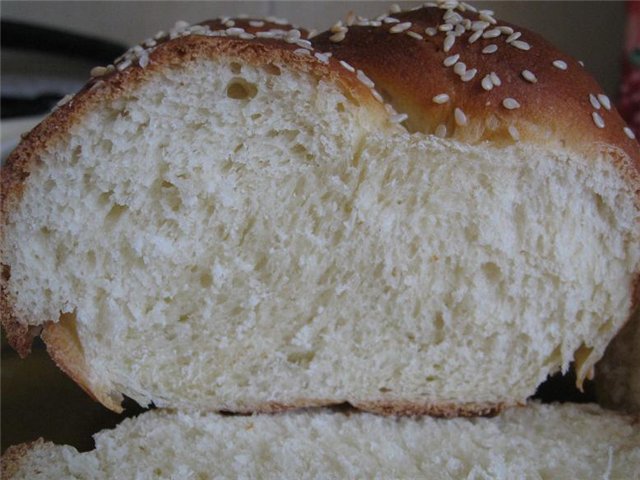 Warkocz pszenno-ziemniaczany (chałka) (piekarnik)