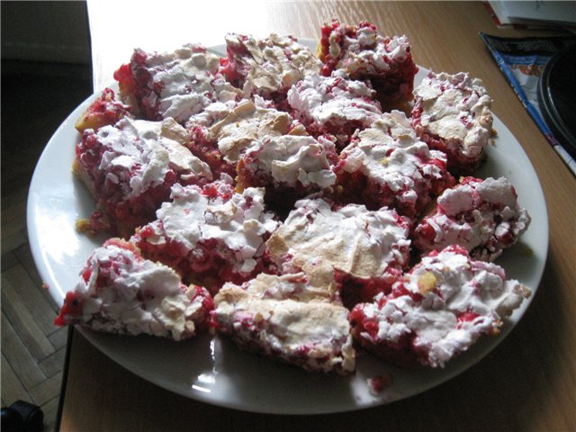 Szwabskie ciasto porzeczkowe (czerwone)