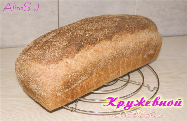 לחם חיטה "לייסי" עם מחמצת