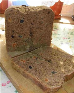 Wheat and rye bread Mood in the bread maker