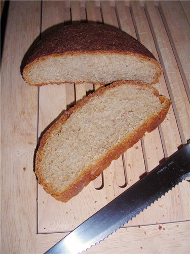Chleb żytni pszenny z musztardą Dijon