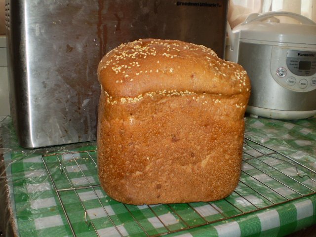 Bella crosta (per una macchina per il pane con una finestra)