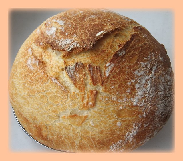 Brødbrød fra pannen (ovnen)