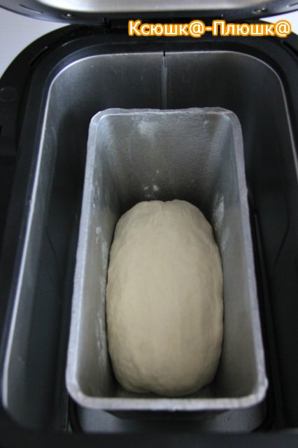 Deeg tarwebrood (broodbakmachine of oven)