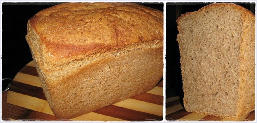 Wheat-rye bread with buttermilk